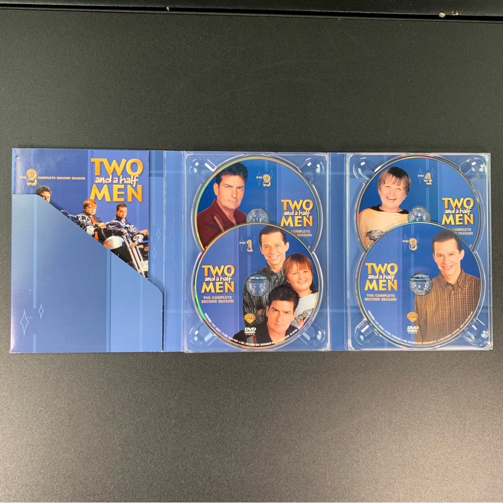 Two and a Half Men Complete Seasons 1 and 2 DVD Bundle Set. - Picture 12 of 16